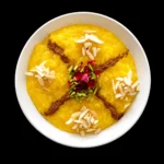 Persian Saffron Rice Pudding